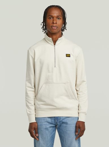 Placa Half Zip Sweater Label